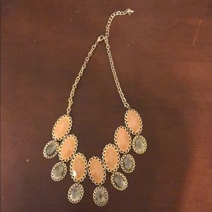 H&M Black and Tan necklace